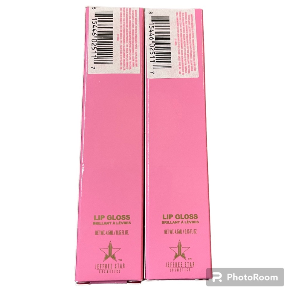 NIB Jeffree Star “The Gloss” Liquid Lipgloss in Crystal Kiss-Bundle of 2 - Picture 5 of 7